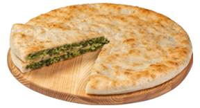 Пирог с сыром и шпинатом